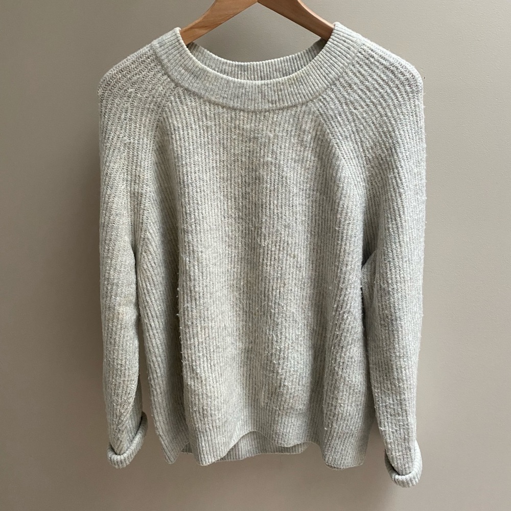 Oversized grey sweater